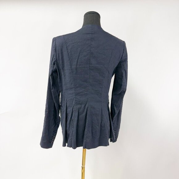 THEORY BRAND COTTON BLAZER SIZE SMALL - Picture 6 of 7